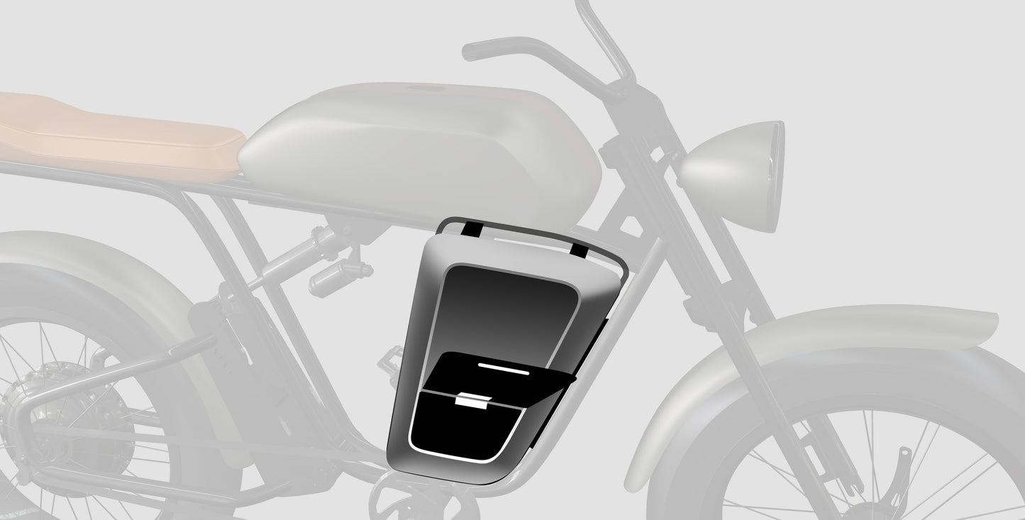 Upgraded storage - splash proof